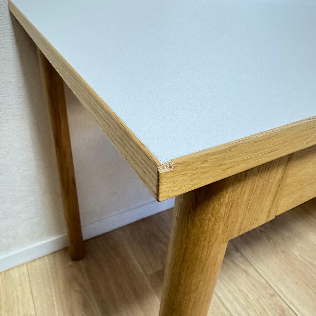 ツ*缶様 IDÉE イデー STILT TABLE 1000 ホワイト ダイニン