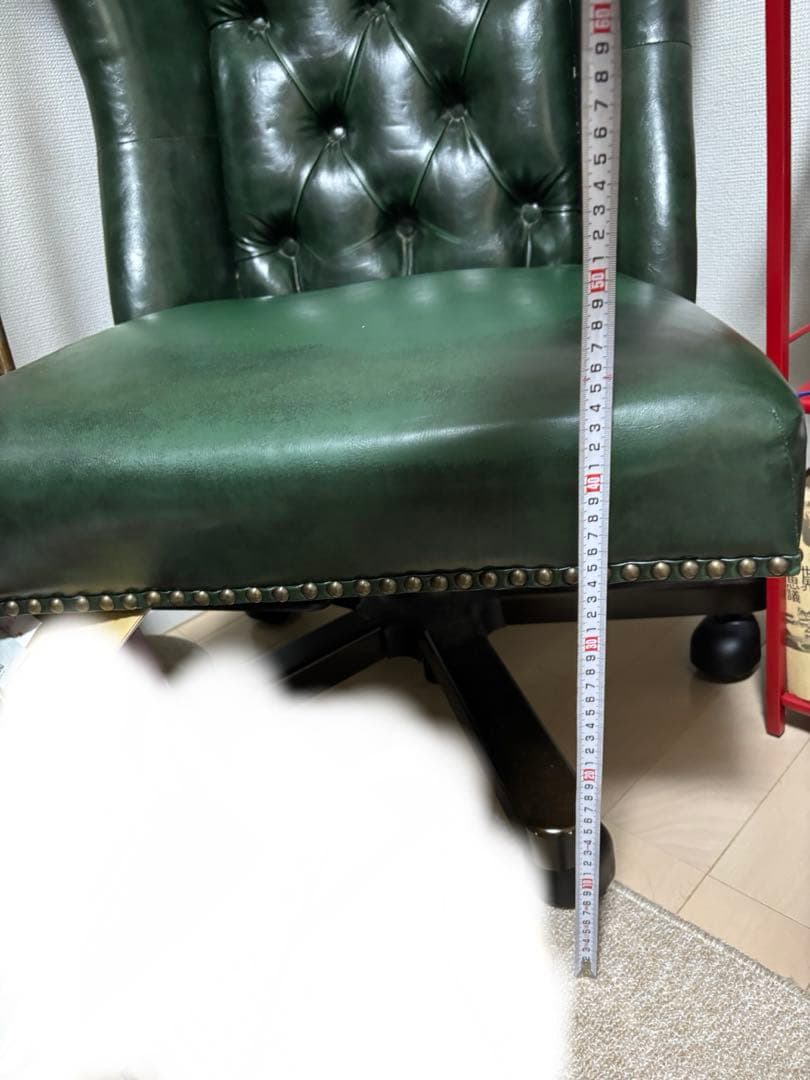 ヴィンセントチェア　ダークグリーン