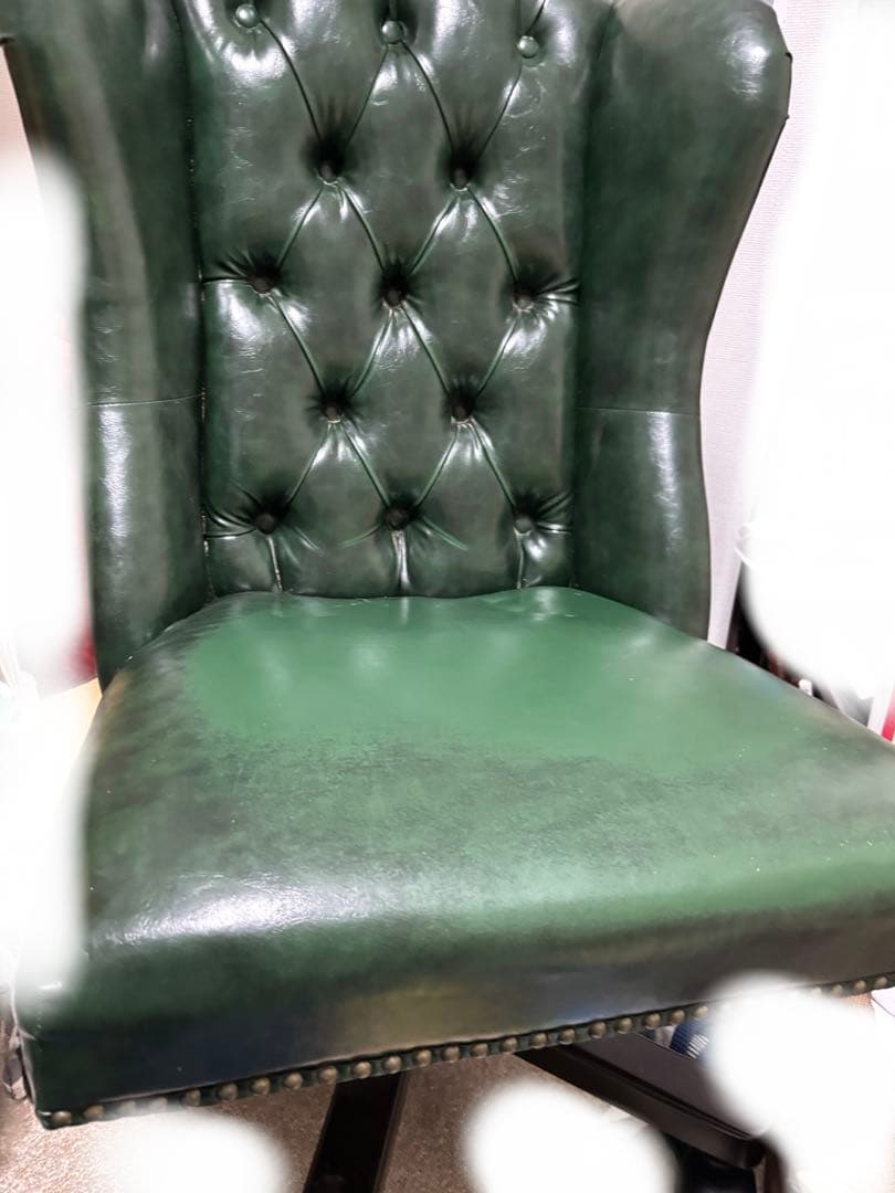 ヴィンセントチェア　ダークグリーン