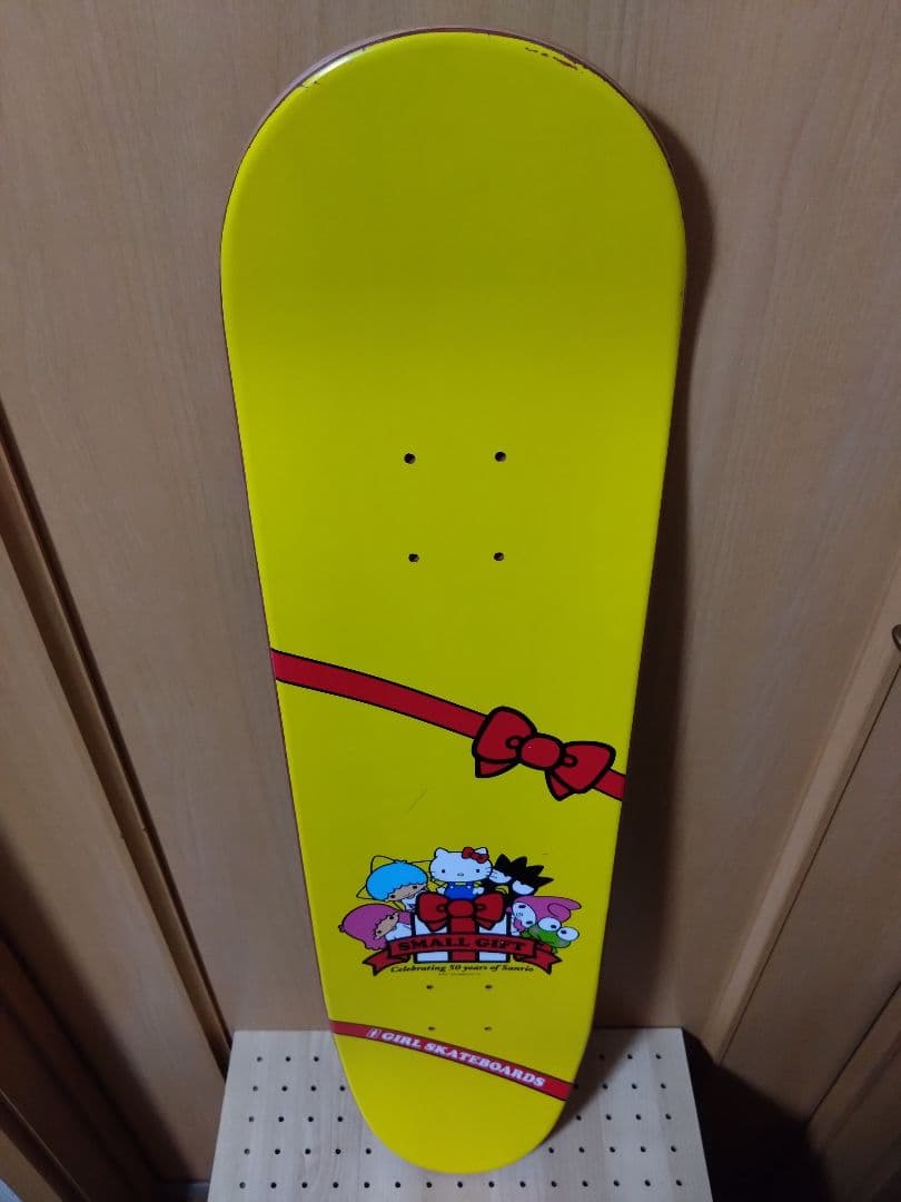 ガールスケートボード✕サンリオ コラボ スケートボードデッキ