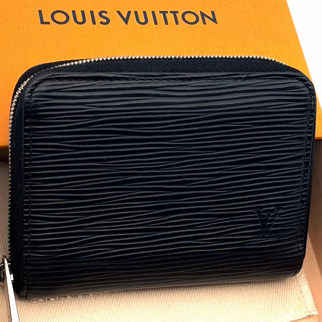 【美品】ルイヴィトン ジッピーパース エピ 黒 ケース