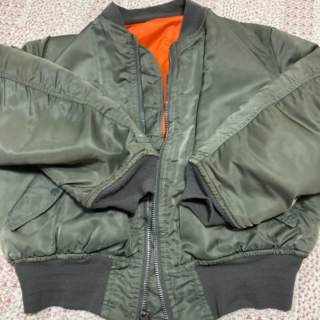 MA-1 フライトジャケット タグ見て！ ビンテージ1980年代に購入