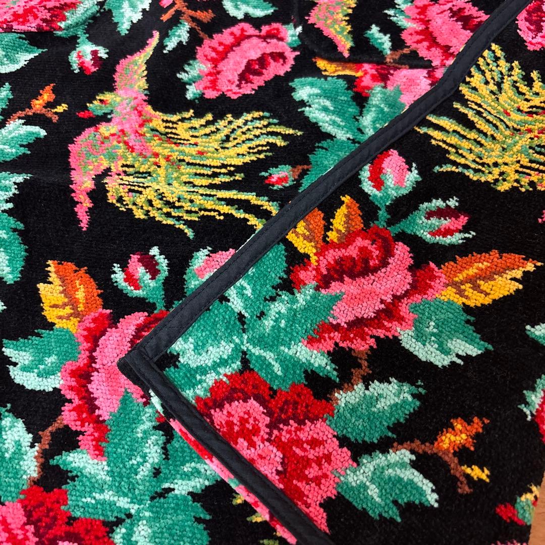 極美品　フェイラー　パラディス　鳳凰　シェニール織エプロン