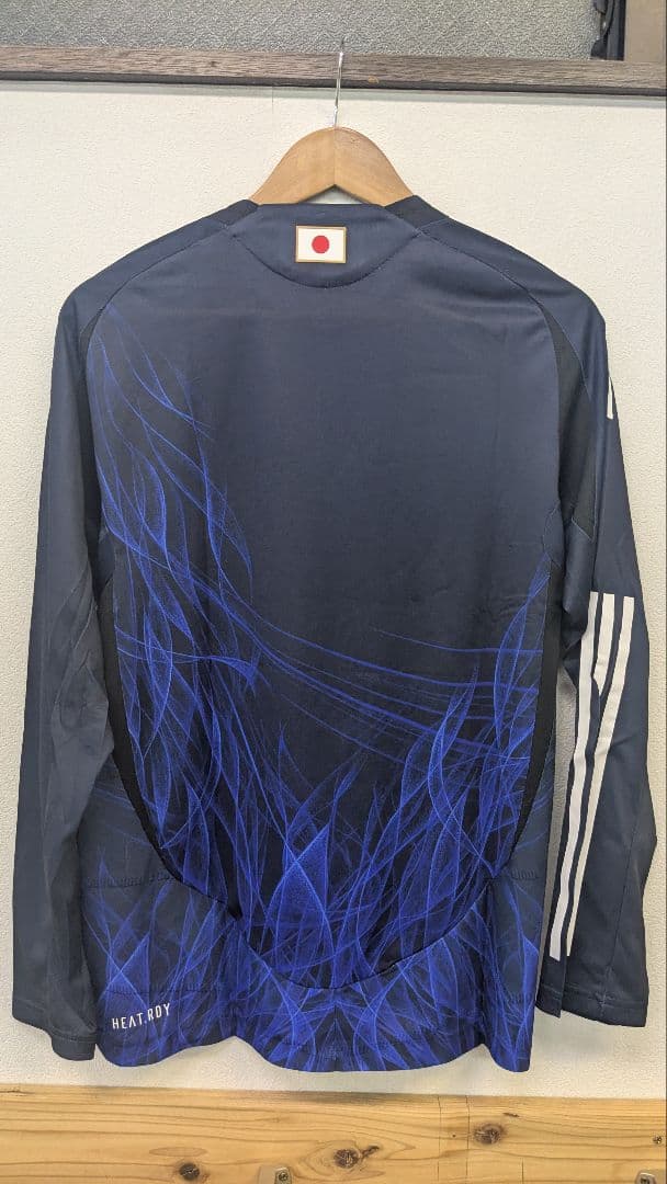 【定価の50%off】日本代表オーセンティックユニフォーム長袖モデルXLサイズ