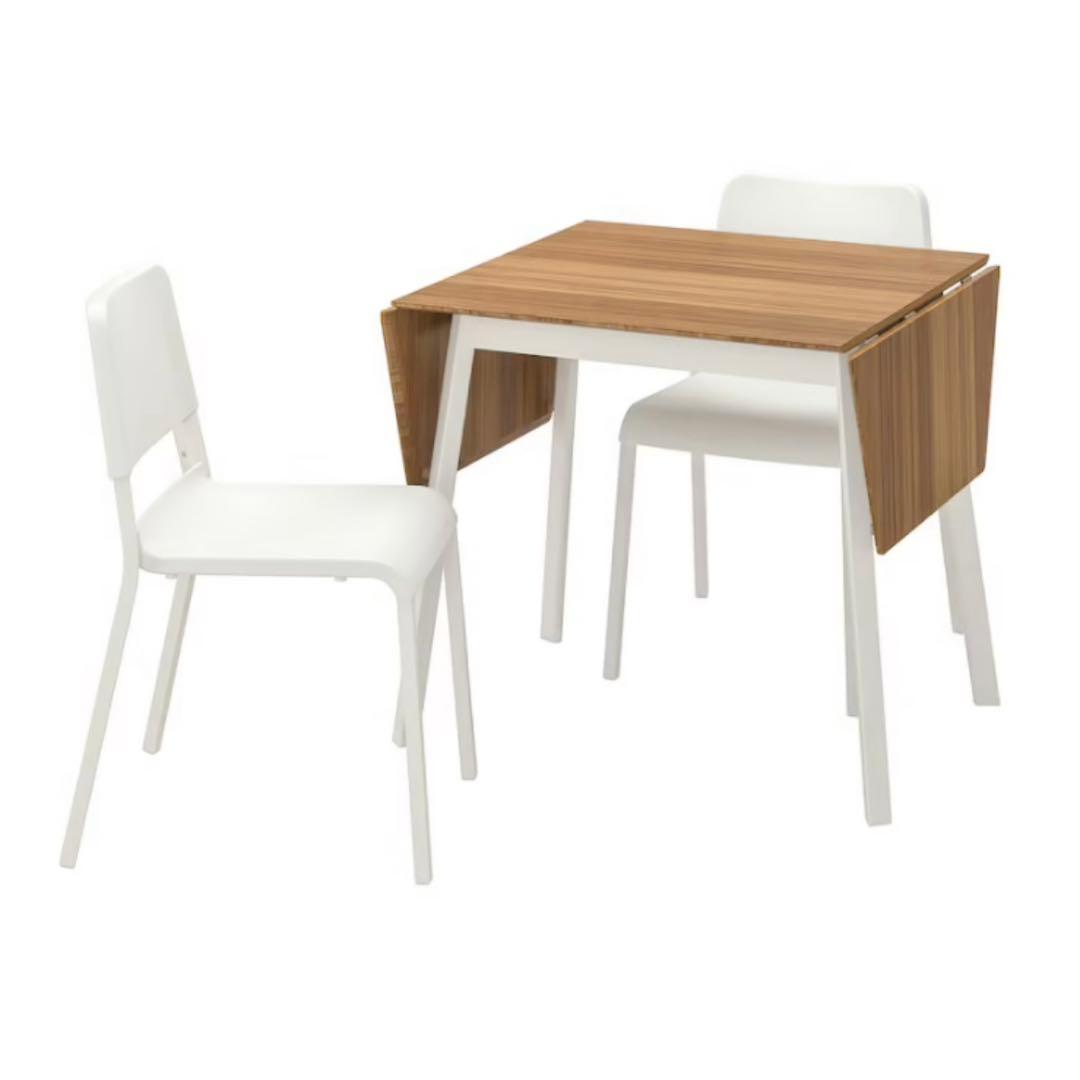 IKEAダイニングテーブル+椅子2つset