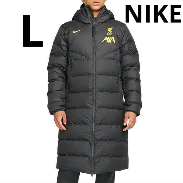 【美品】Nike ナイキ Liverpool FC ベンチコート ブラック L