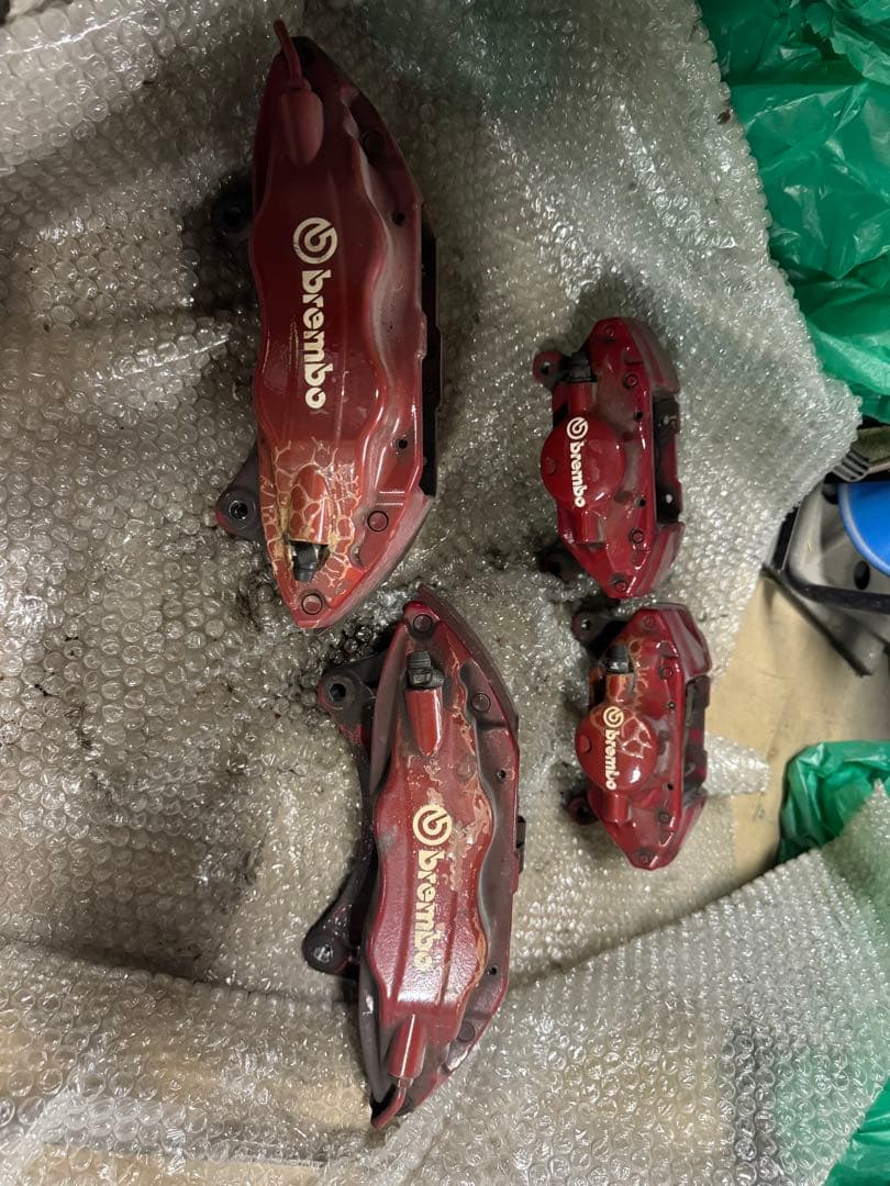 エボ８MR CT9A 前後純正キャリパー