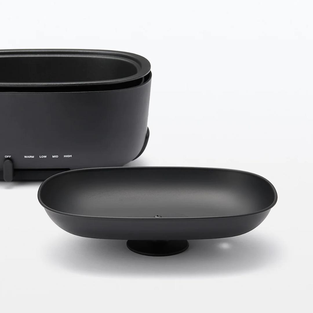 新品未使用 無印良品 MUJI 深型ホットプレート 一人鍋