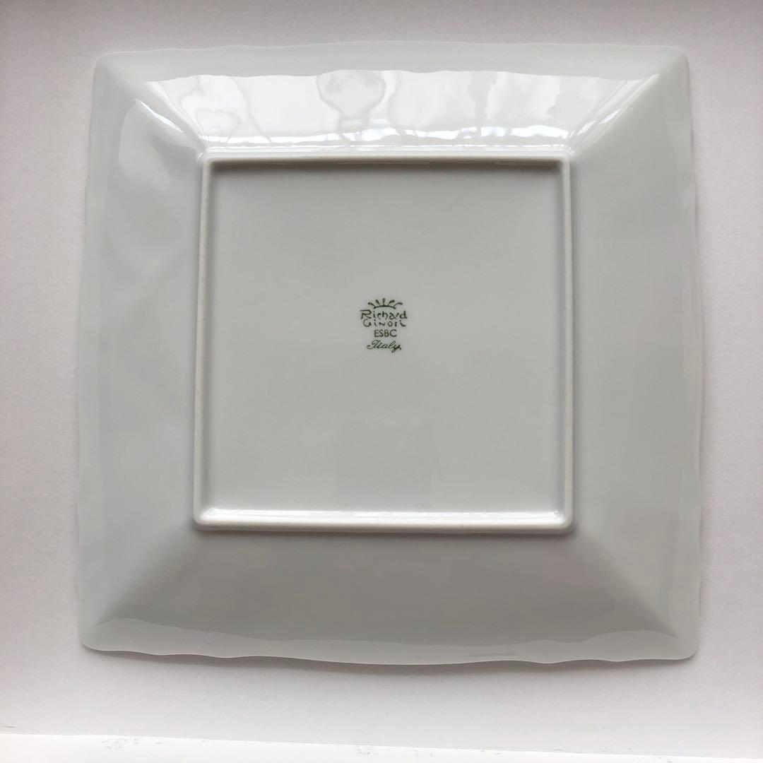 リチャードジノリ　スクエアプレート　３枚セット