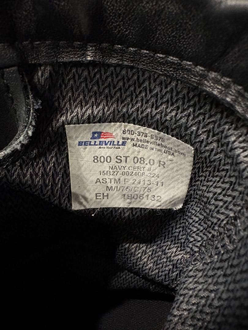 Belleville 800 ST フライトデッキブーツ