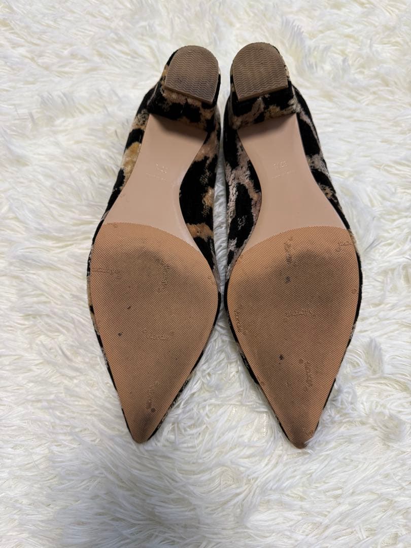 PIPPICHIC ピッピシック レオパードCHRISTELパンプス 37ハーフ
