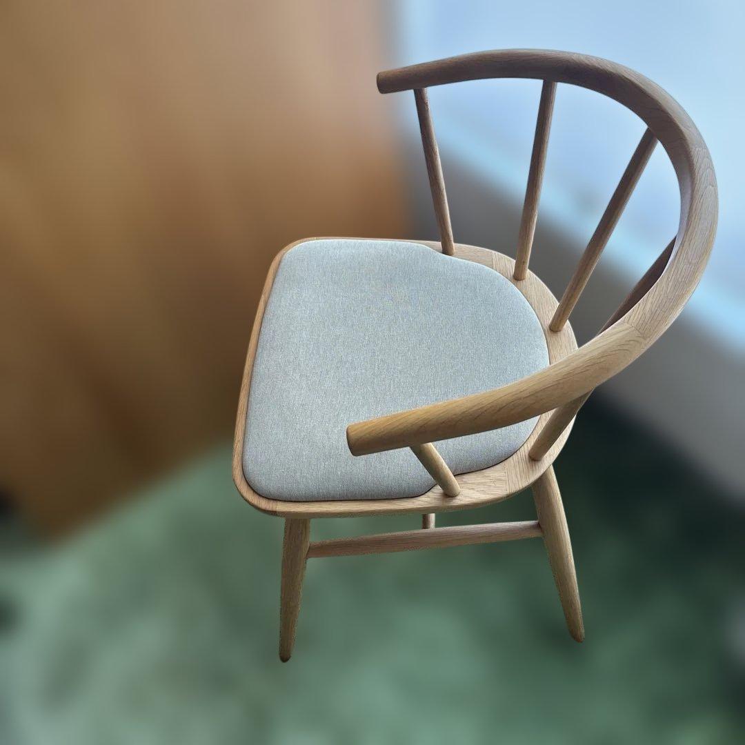 無印良品　オーク材　チェア②