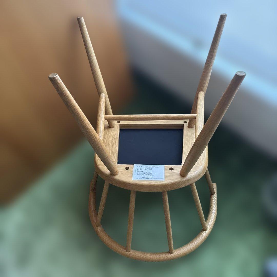 無印良品　オーク材　チェア②