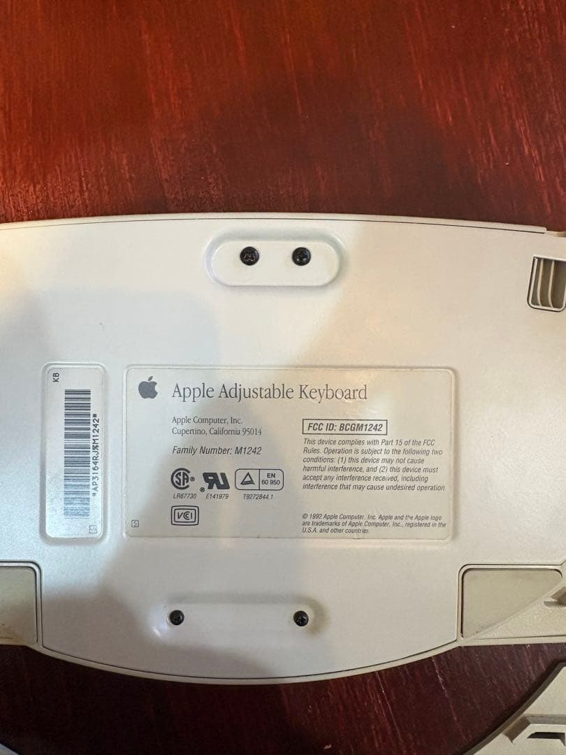 希少 Apple Adjustable Keyboard 英字配列