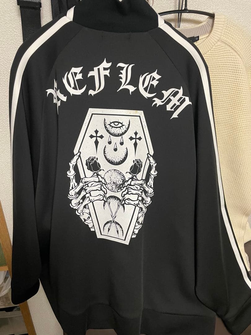 REFLEMレフレム オーバーサイズジャージ ストライプ