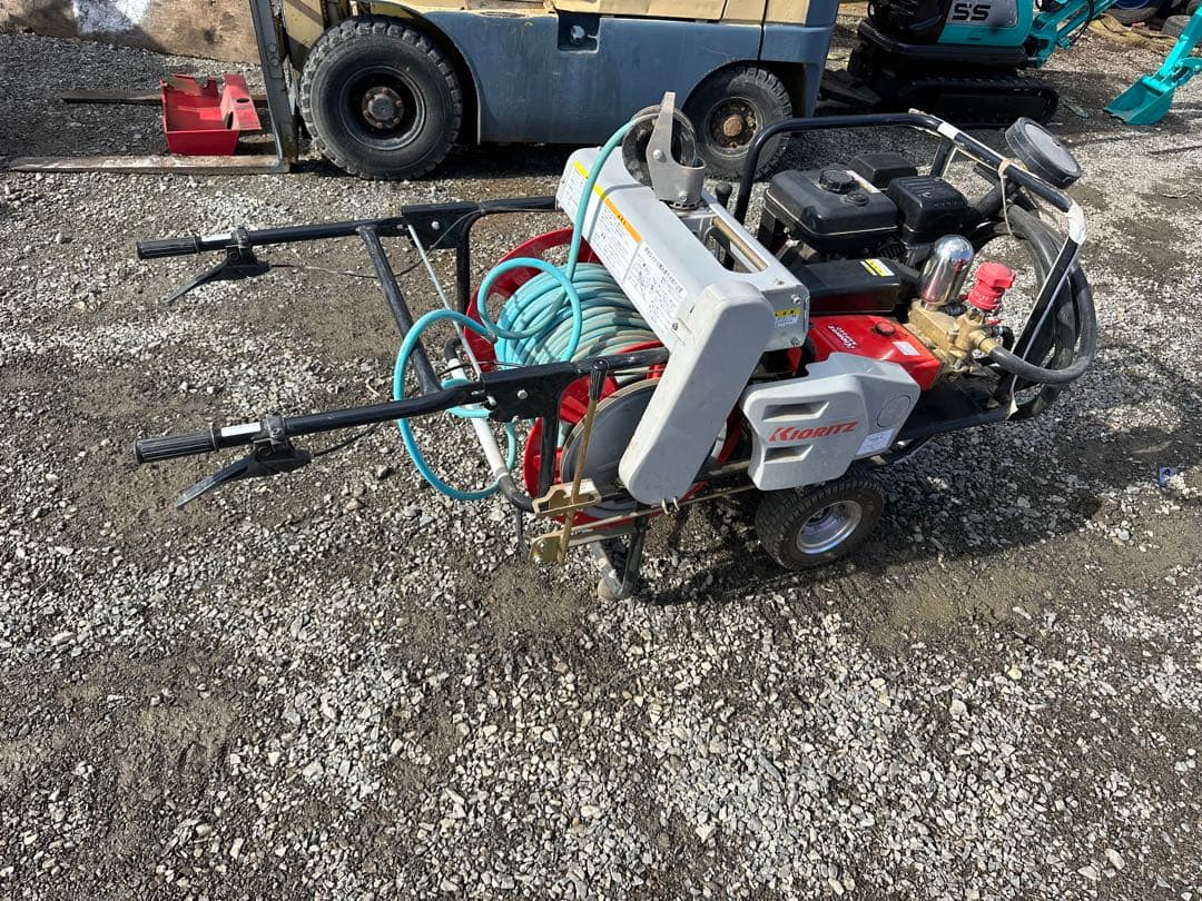 共立自走式キャリー動噴 VSC361C 動噴 自走式 ホース ガソリン エンジン