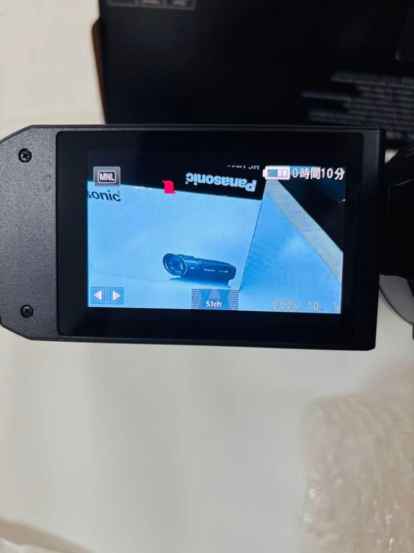 【超美品】Panasonic HC-V900 互換バッテリー付／付属品完備