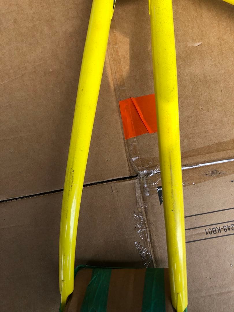 Vogue イエロー ピストフレーム 510mm