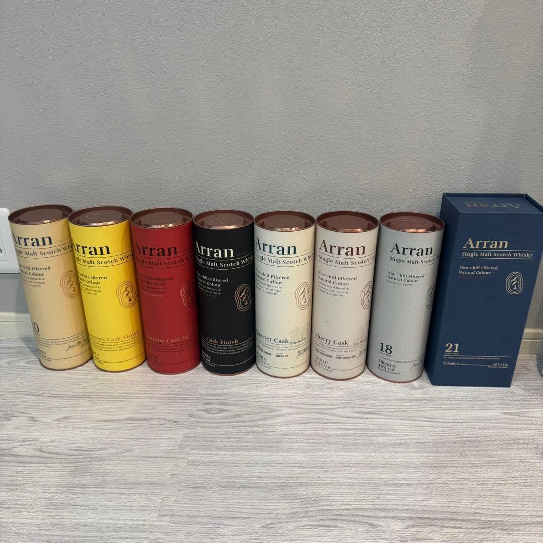 Arran ウィスキー　18年・21年　まとめ売り　アラン