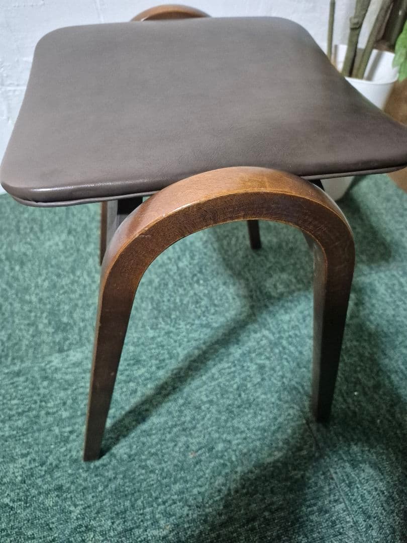 秋田木工　剣持スツール　3脚セット