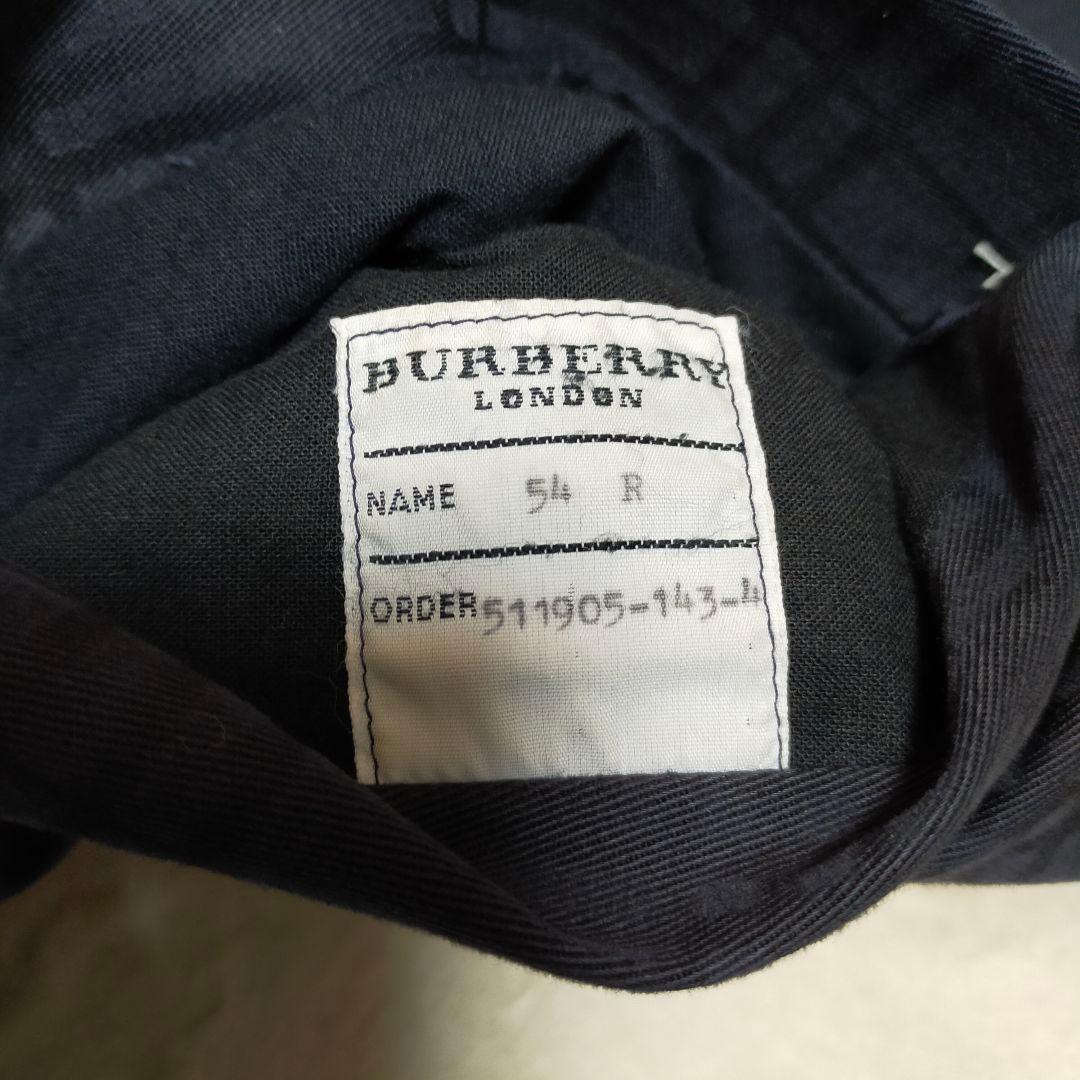 美品　英国製　BURBERRY 　チェック柄　ロングステンカラーコート