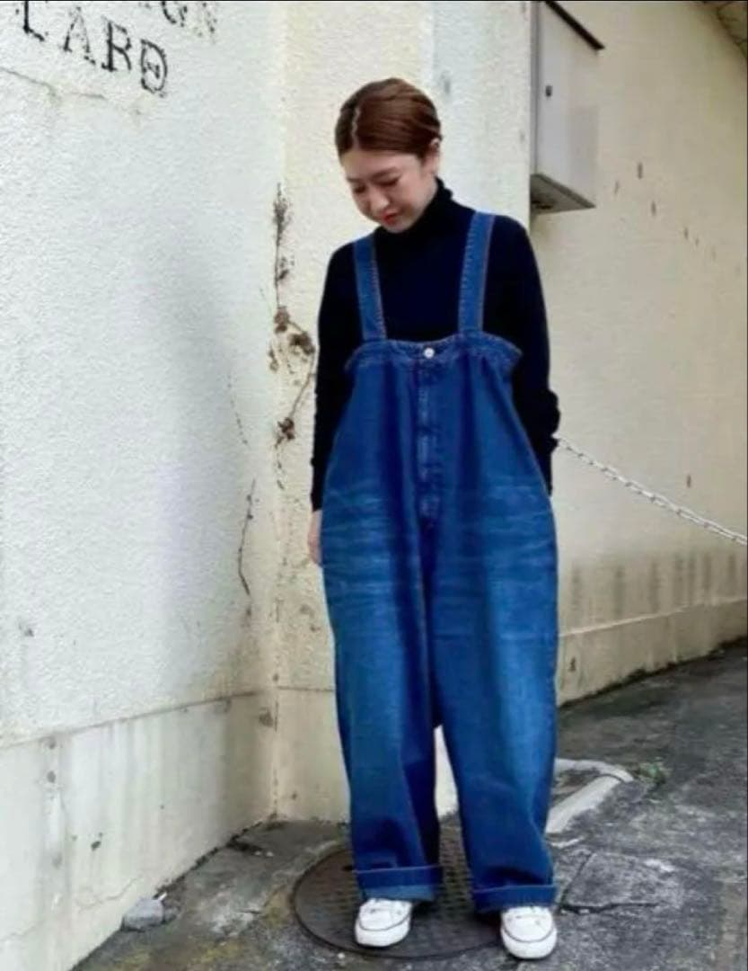 ジャーナルスタンダードラックス　オーバーオール　デニムサロペット