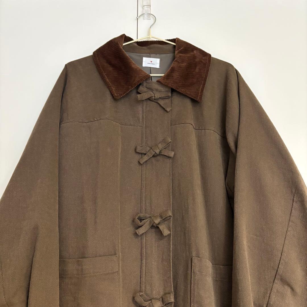 【美品】merry jenny / ribbonハンティングジャケット