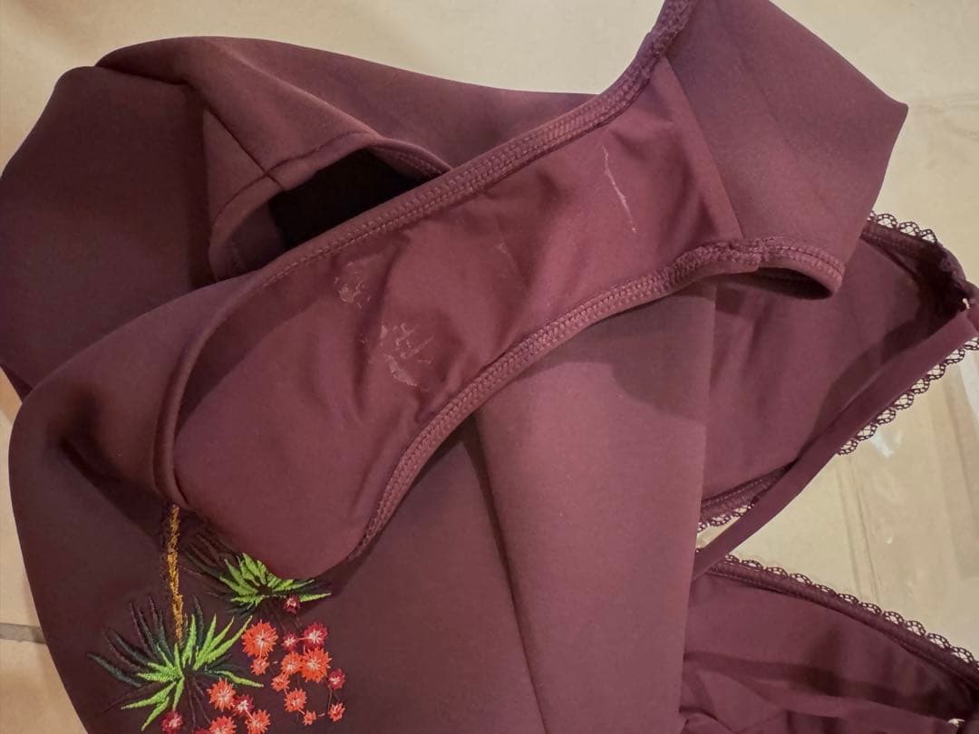 Stella mccartney アンブロイド 刺繍 スイムスーツ