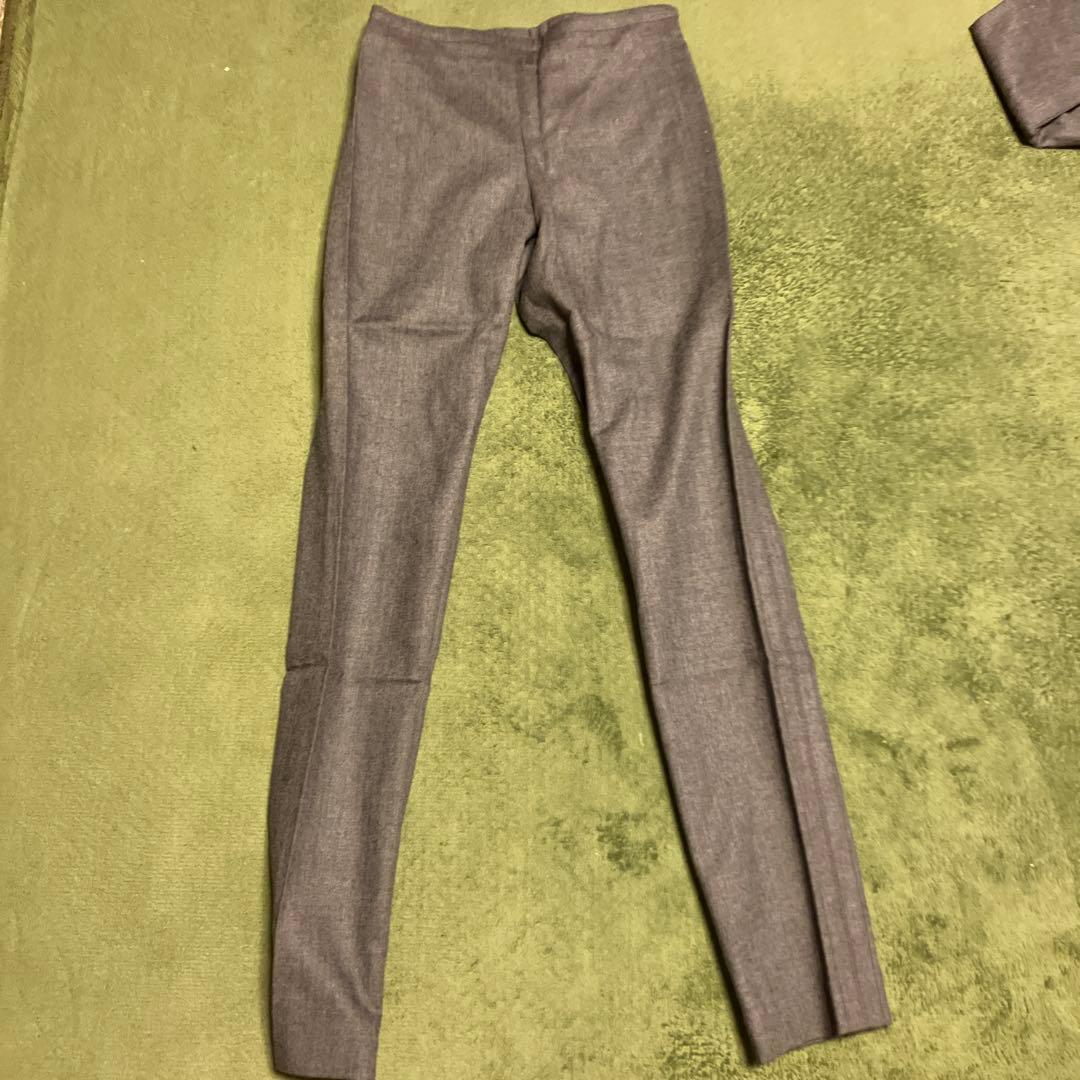 ダークビッケンバーググレーパンツスーツ美品