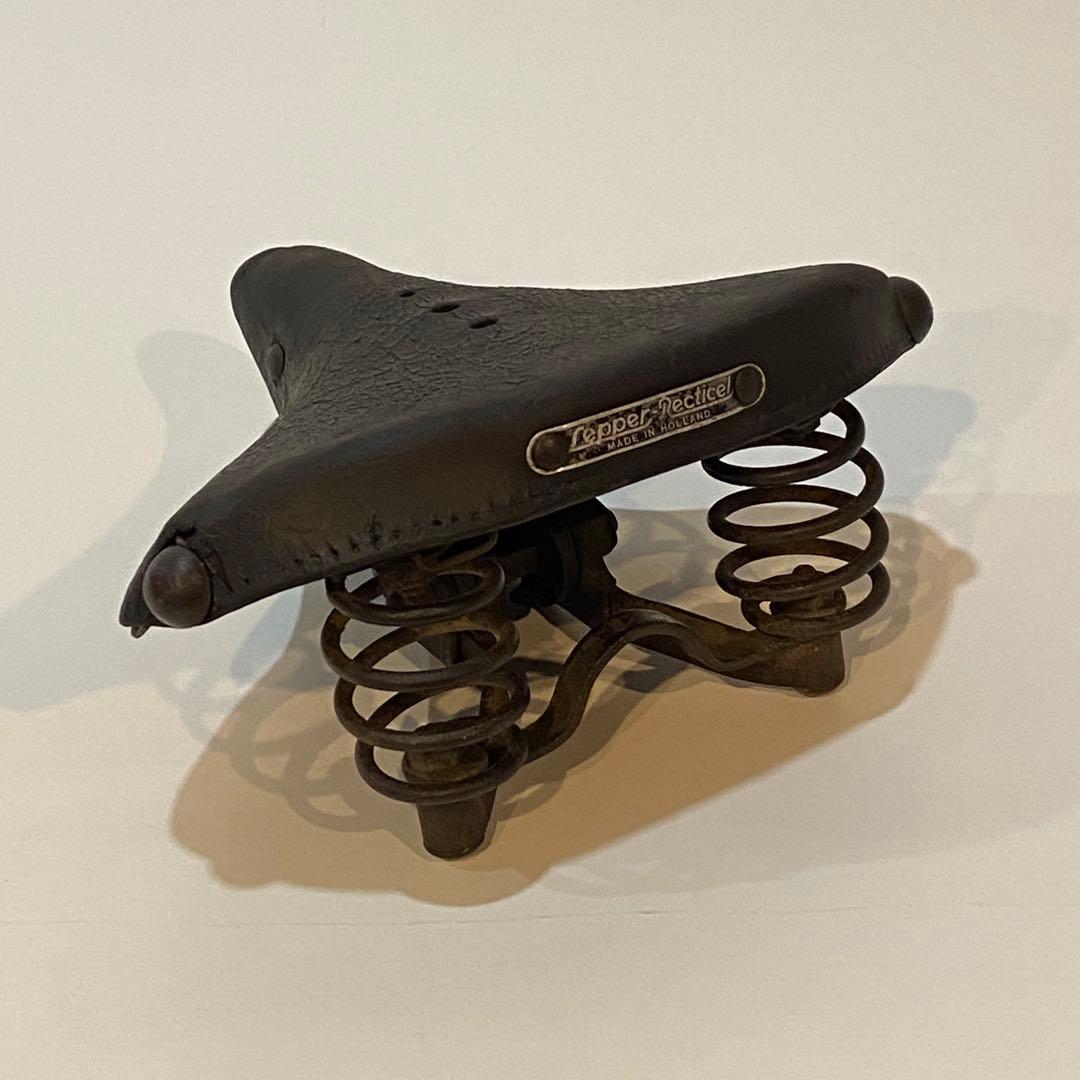 Lepper レッパー レザーサドル 30s〜50s 年代不明 オランダ製