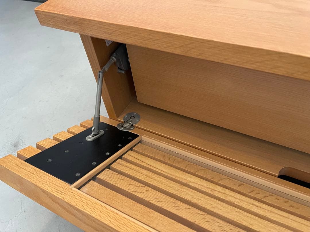 大型210cmモリタインテリア　レッタ+3170無垢材テレビボードテレビ台