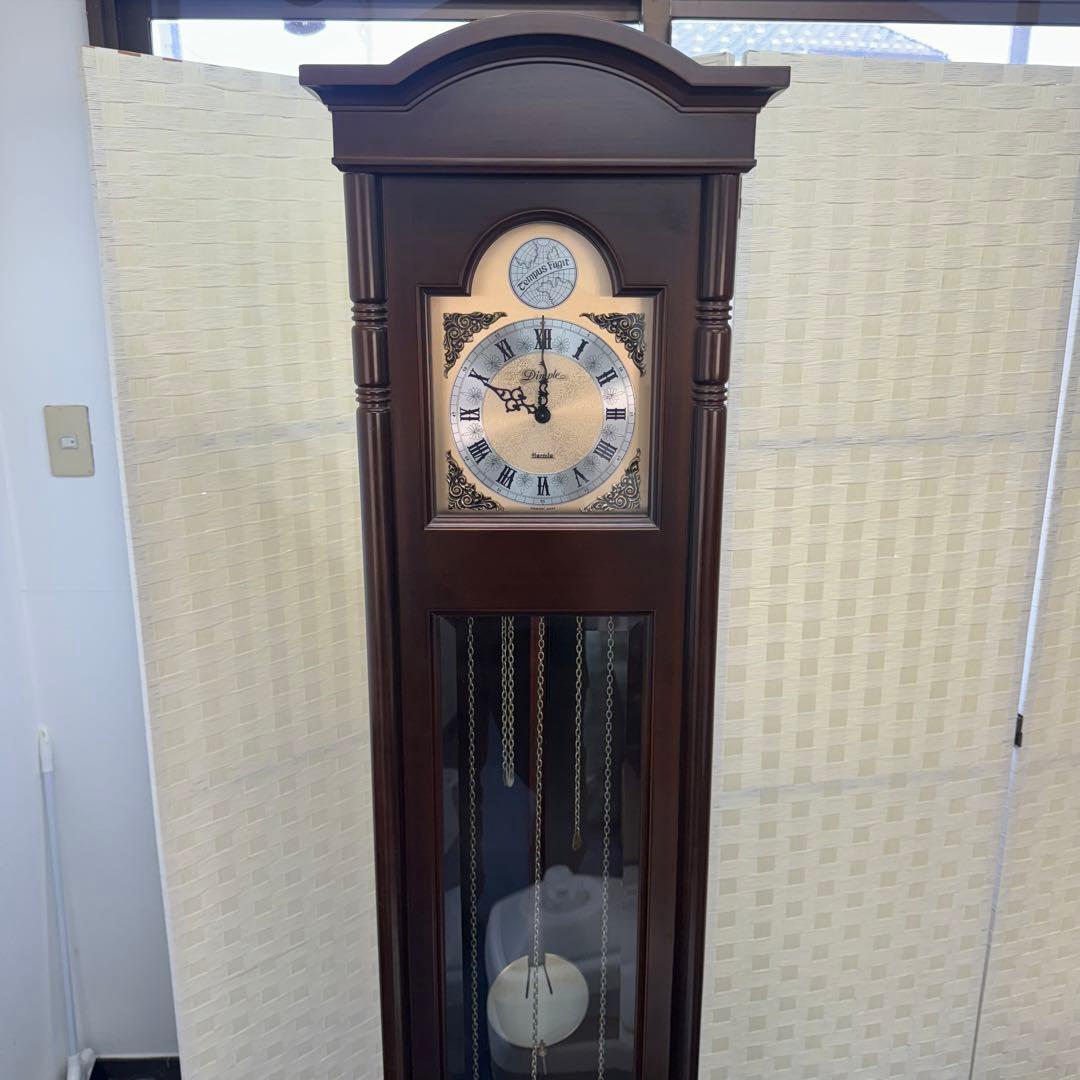 HERMLE ヘルムレ 最高級 ドイツ製 アンティーク ホールクロック 置き時計