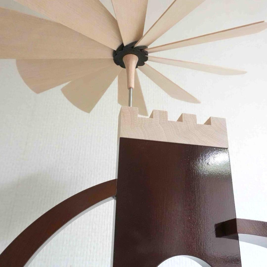 ドイツ ティーライトピラミッド（キリスト生誕）木製工芸品 エルツ山地 ザイフェン