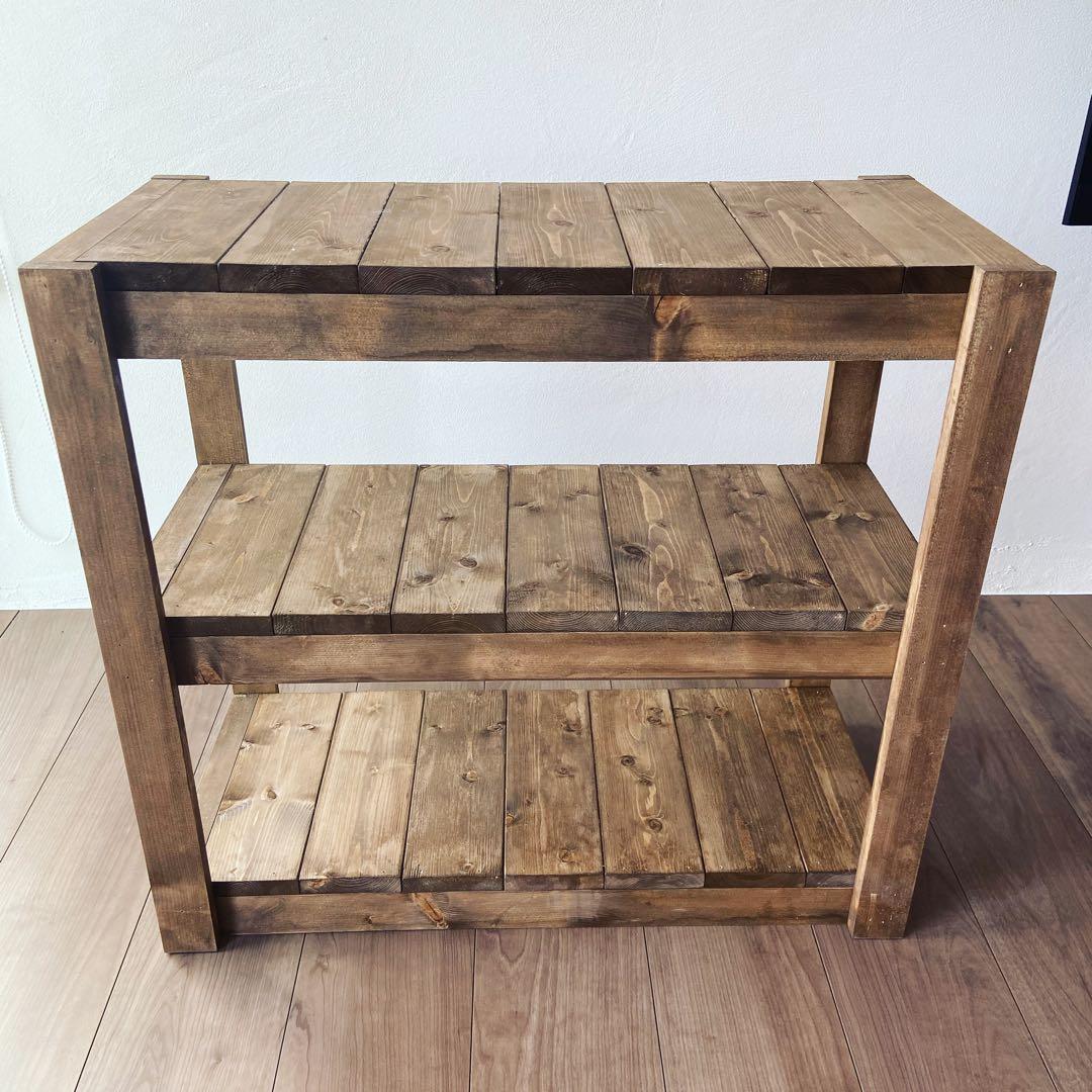 まりも○3段シェルフ◎ 棚◎ オーダーメイド可能◎オーダーメイド