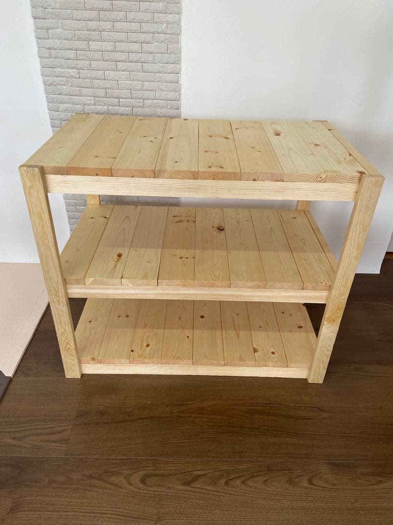 まりも○3段シェルフ◎ 棚◎ オーダーメイド可能◎オーダーメイド