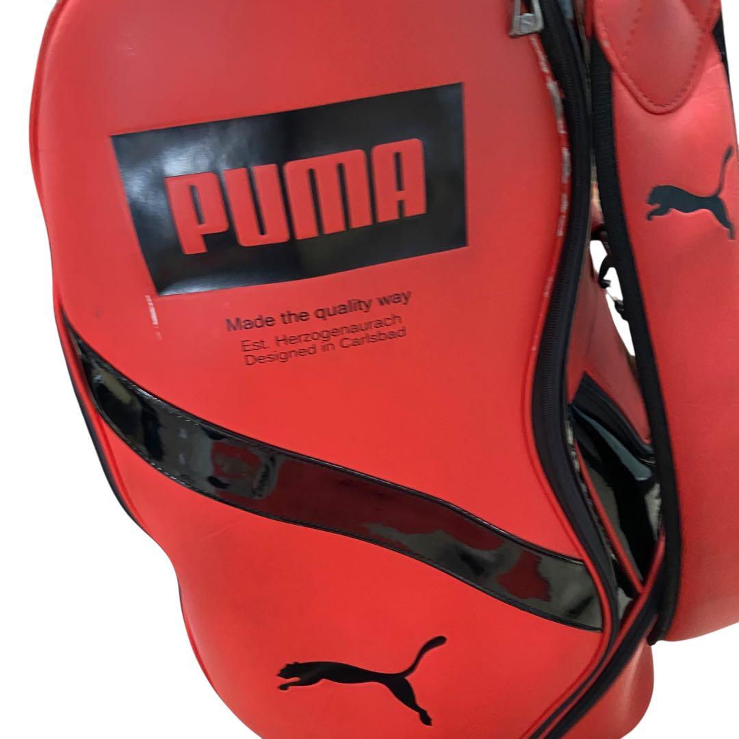 PUMA プーマ キャディバッグ 赤