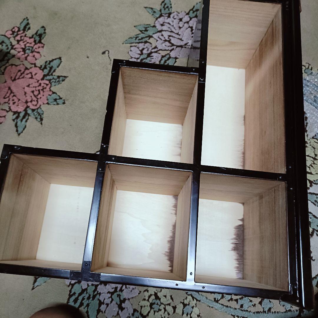 階段タンス　桐 漆塗り 漆器　アンティーク ヴィンテージ　和箪笥