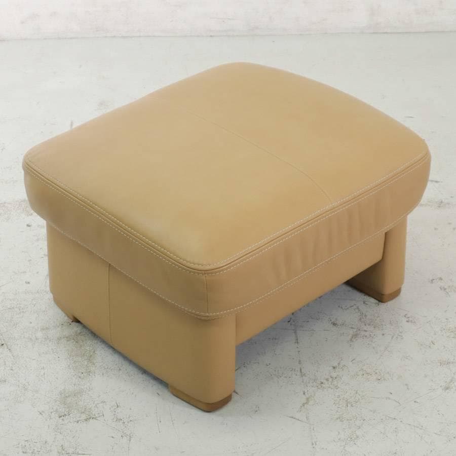 カリモク家具 限定商品ブランド チターノ オットマン 本革レザー