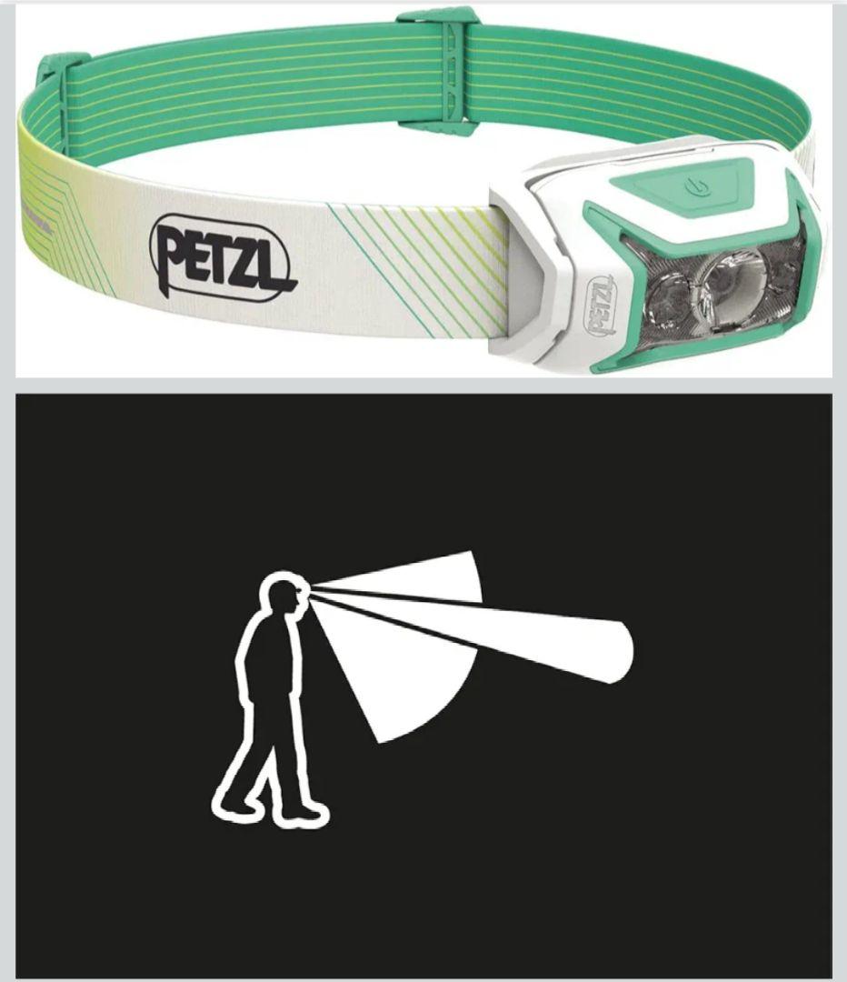 Petzl アクティックコア ヘッドランプ グリーン ペツル
