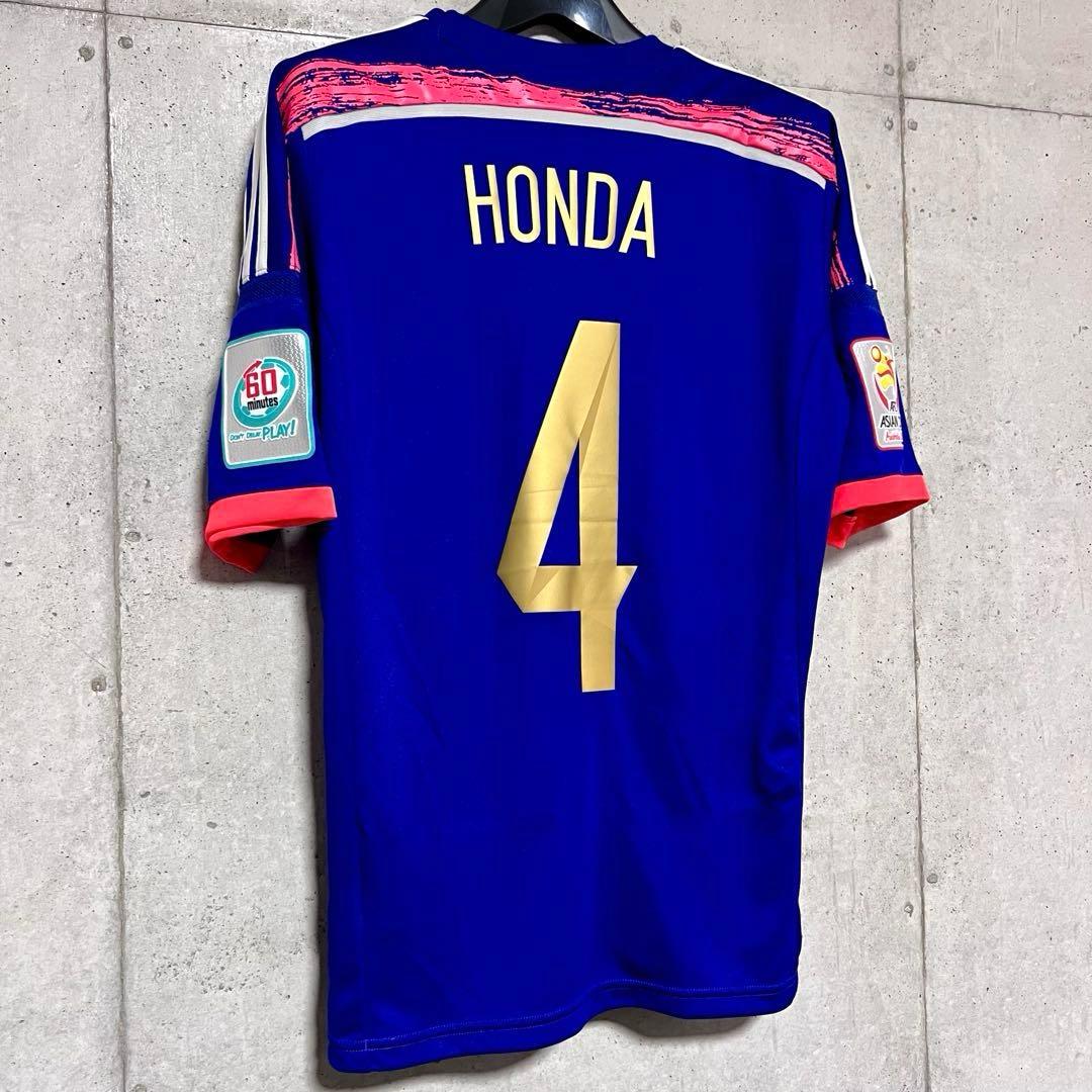 【新品/タグ付き】2015アジア杯仕様 日本代表 ♯4 本田圭佑【Mサイズ】