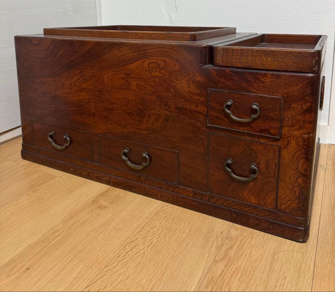 長火鉢 木製 昭和レトロ アンティーク