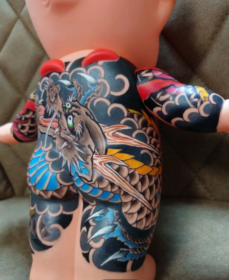 刺青 / TATTOO キュピー ハンドペイント JapaneseTATTOO