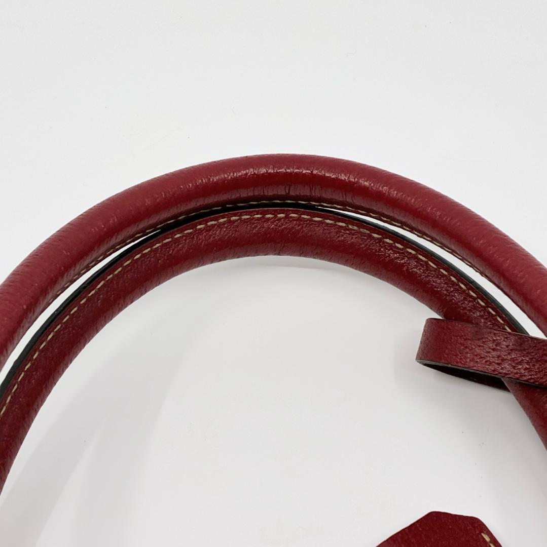 PRADA プラダ キャンバス×レザー ボストンバッグ A1356A5