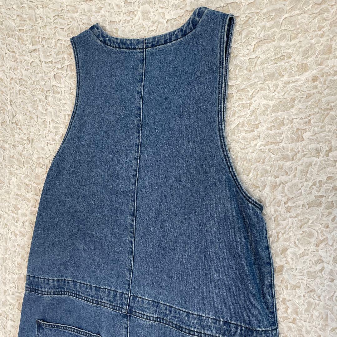 soulberry ソウルベリー　店長のデニムなサロペット　オールインワン　M