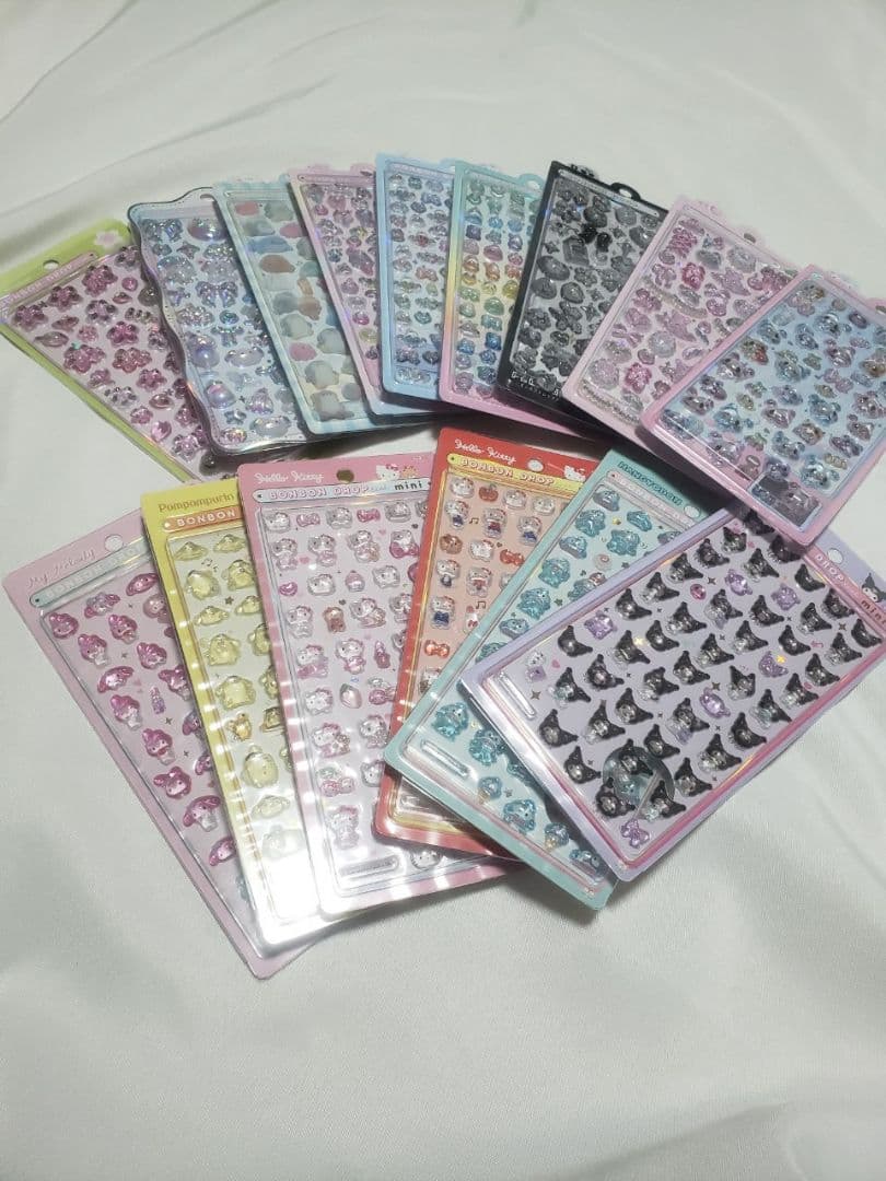 新品　ボンボンドロップシール他