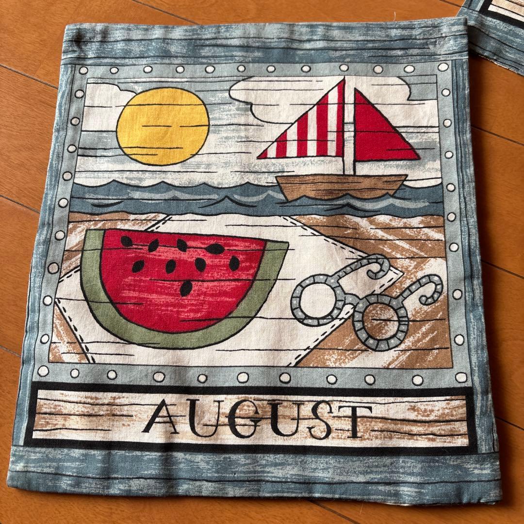 パッチワーク★12ヶ月分パネルタペストリー【匿名発送】r