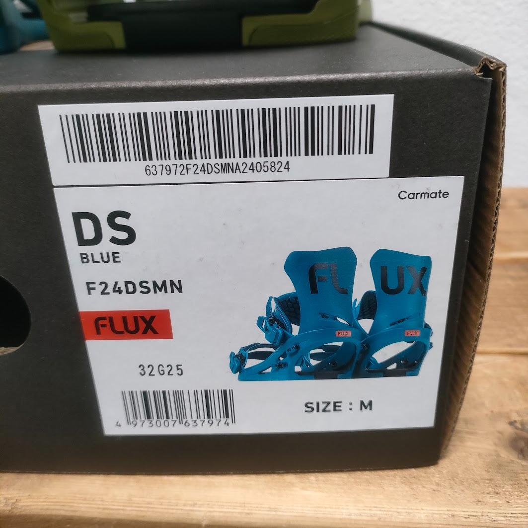 新品23-24FLUXフラックスDS MサイズアシンメトリーBLUE／OLIVE