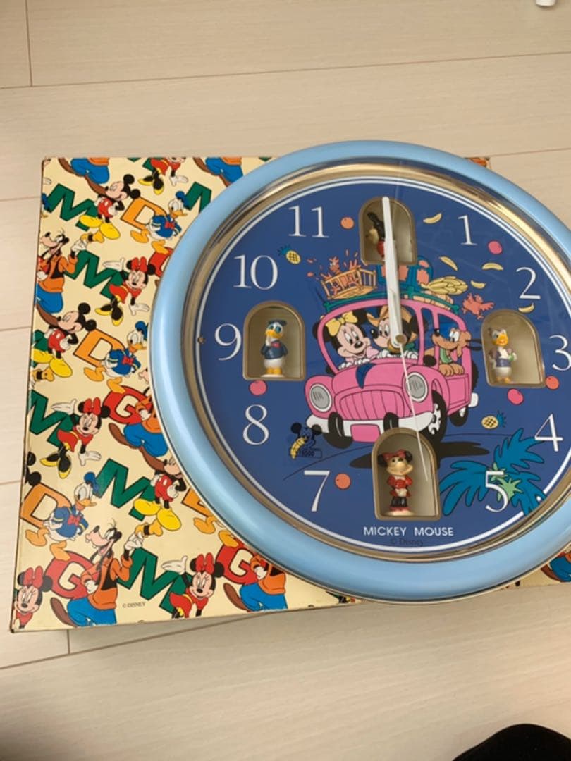 未使用　ディズニー　掛け時計