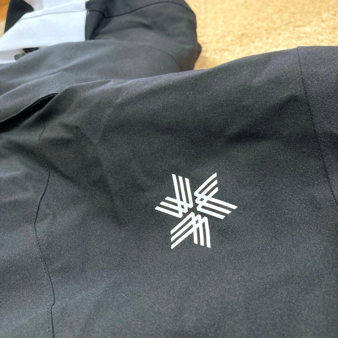 【美品】ゴールドウィンGOLDWINスキーウェア スキー ジャケットMメンズ黒白