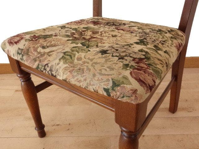 飛騨産業　キツツキ　ダイニングチェアーB　イス　椅子　 木製　再塗装済　ＵＳＥＤ